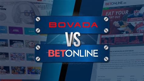 Comparação detalhada entre BetOnline e Bovada.